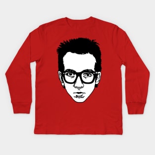 Elvis Costello Kids Long Sleeve T-Shirt